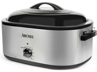 Aroma 22qt Roaster Oven with Buffet Server - New in box