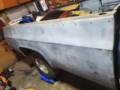 Rust free Southern box, primed , stored indoors, $2499 OBO