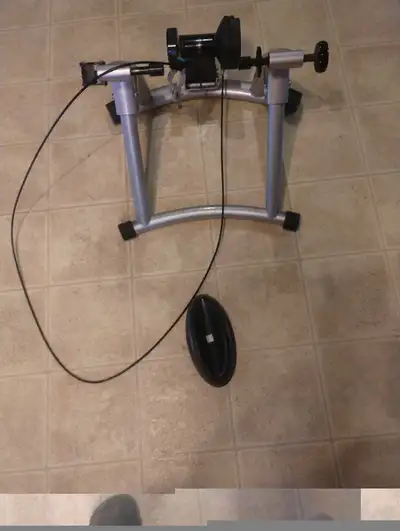 Cyclotron bike trainer., View more