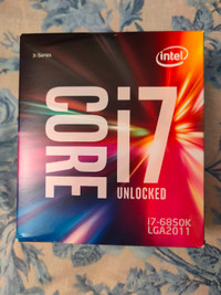 Intel i7 6850K Six Core Unlocked CPU (Brand New in Retail Box)