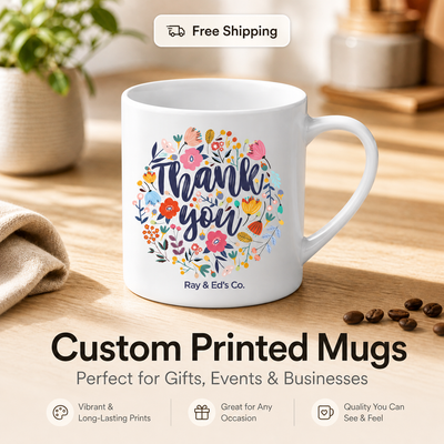 ★ Custom Printed Ceramic Mugs – Free Shipping in GTA, View more