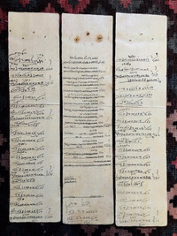 Antique Handwritten Documents from India