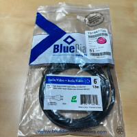 BlueDiamond High Speed HDMI Cable with Ethernet, 6'