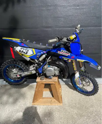 Selling my sons Yamaha YZ65. It’s in great shape and runs great It has a fresh rear tire and is load...