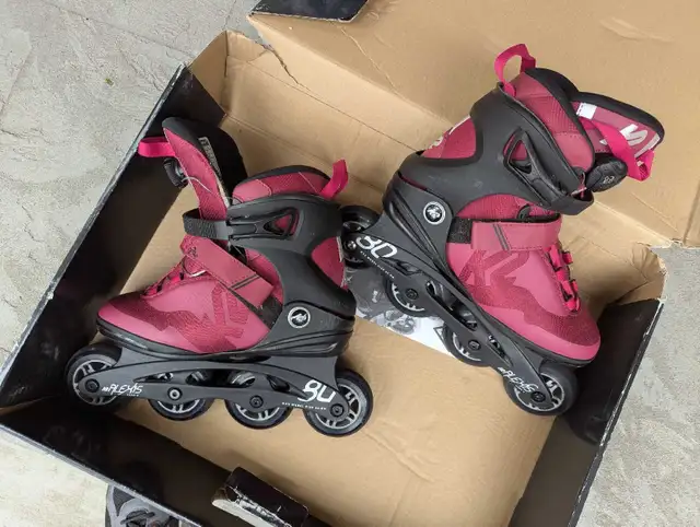 Women's K2 Alexis 80 Boa rollerblades in Skates & Blades in Barrie - Image 3