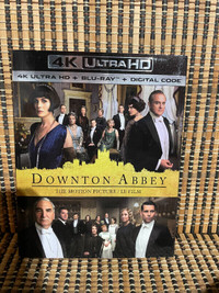 Downton Abbey The Movie 4K/Blu-ray..No Digital Copy