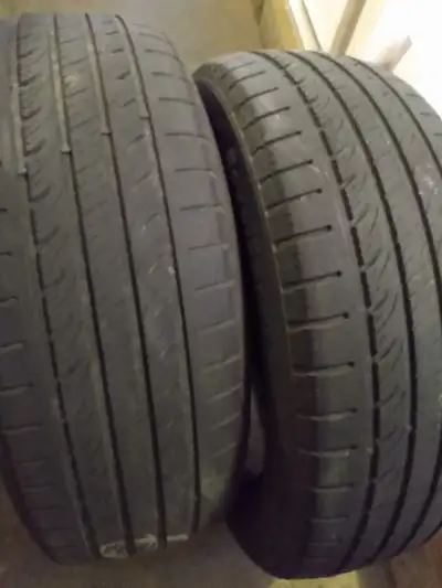 2 all season tires Royal Black in good condition, 225/60/18. $40 for both. Please message if you are...