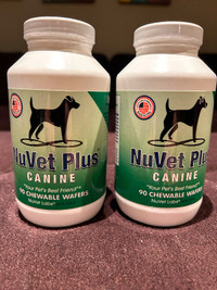 NuVet Plus Canine Wafers