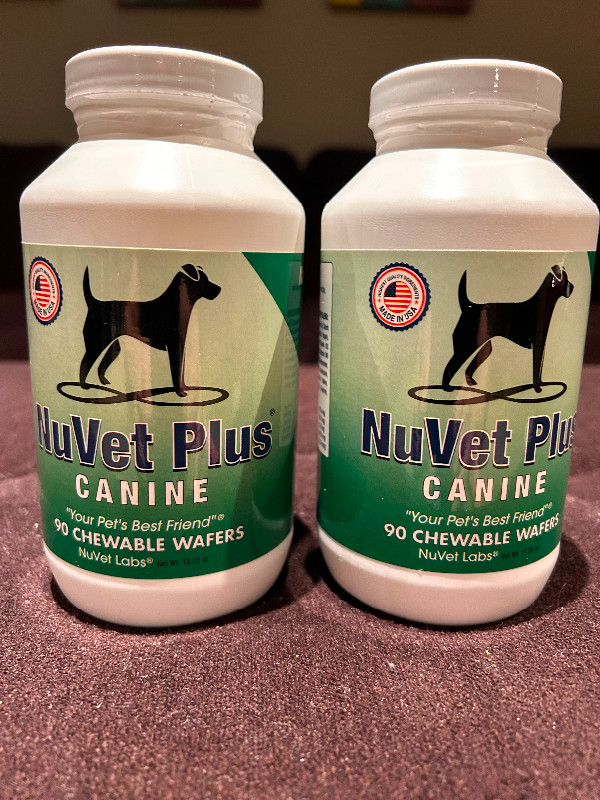 NuVet Plus Canine Wafers in Animal & Pet Services in Winnipeg