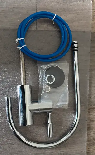 For Sale: Water Filter Faucet - Chrome Price: $30.00 Description: Selling a brand new, never used wa...