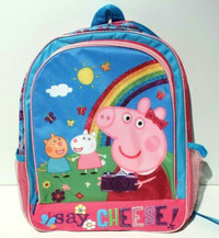 Sac à dos + Tuque + Montre Peppa Pig Backpack + Beanie + Watch