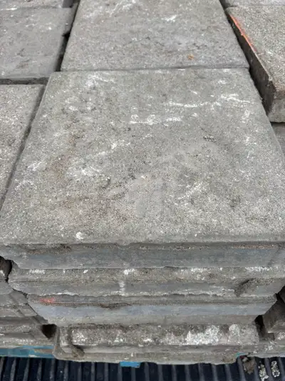 12”x12”x2 1/2” pavers 80 pieces