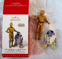 C-3PO and R2-D2 Star Wars New Hope Hallmark Christmas Ornament