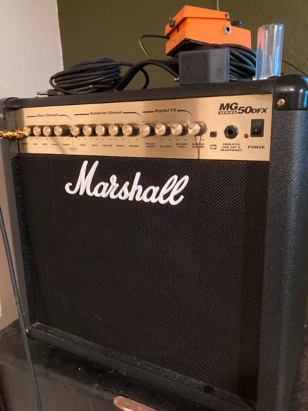 Marshal amp 50 watt in Amps & Pedals in Calgary