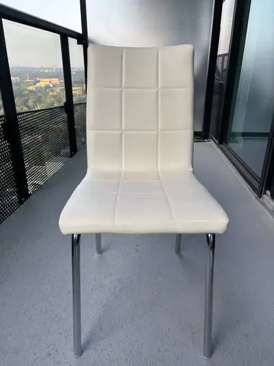 Modern White Dining Chairs 4 , View more