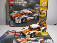 Lego Creator 3in1 Sunset Track Racer (complete with manual, box)