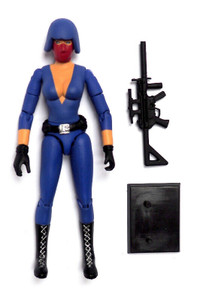 GI JOE Blue Cobra Color Female Trooper