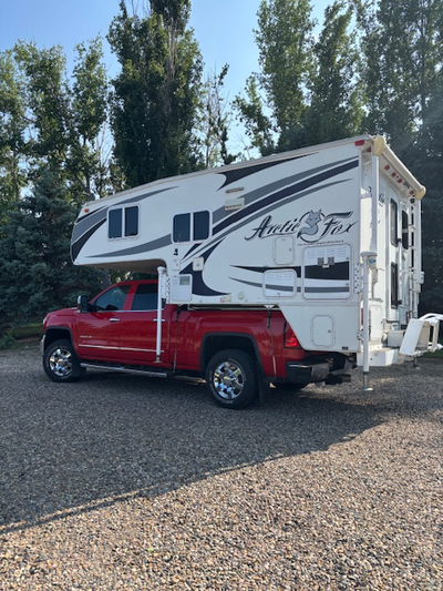 Camper has been sold, thank you for looking 2015 Arctic Fox 811 Truck Camper fits on a 6’6” truck bo...
