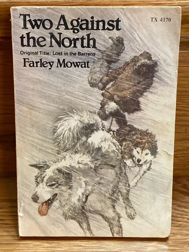 Two Against the North by Farley Mowat vintage paperback in Fiction in Oshawa / Durham Region - Image 2