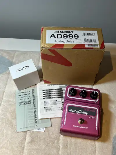 Amazing sounding analog delay. Excellent condition with no issues. Only selling as I have 2. Thanks...