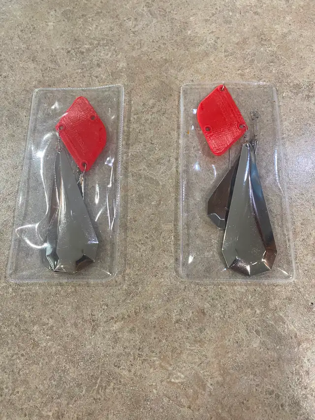 Silver Ford Fender Fishing Lures