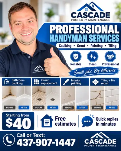Professional Handyman | Toronto,  GTA, Newmarket, View more