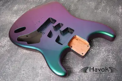 Hard Tail Chameleon 2pc Mahogany Strat Style Body High Gloss, View more