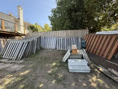 Wooden Fence Panels Only $49.  Get Privacy!, View more