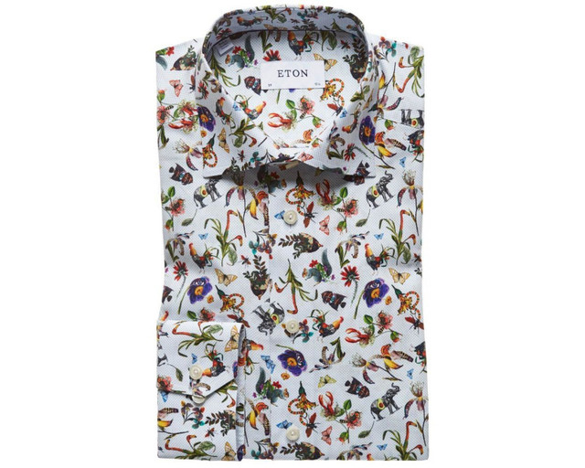 Looking for ETON shirt - Floral or Animal print / size 16/16.5 in Men's in Norfolk County - Image 4