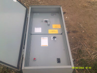 50 h.p. pivot electrical box