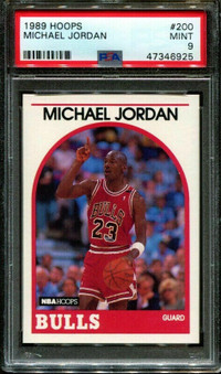 MICHAEL JORDAN ...... 1989-90 Hoops ...... PSA MINT 9