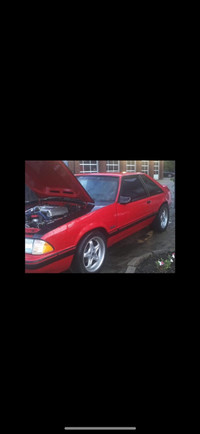 1989 ford mustang lx hatch rolling 