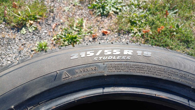 2 Michelin X ice 215/55R18..819-230-9767 in Tires & Rims in Gatineau - Image 3