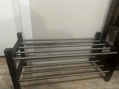 2 tier shoe rack , View more