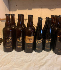 Bouteilles de collectionneur unibroue / beer bottle collection