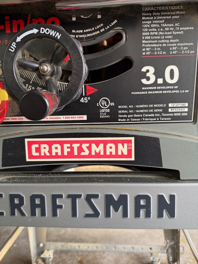 Craftsman table saw, View more