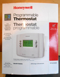 Thermostat Programmable Honeywell - Fournaise Thermopompe