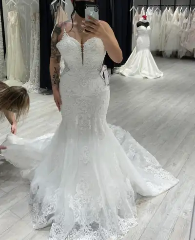Essence of Australia Wedding dress Size 12, View more