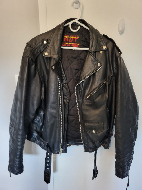 Men’s HOT LEATHERS Motorcycle jacket in Men's in Strathcona County