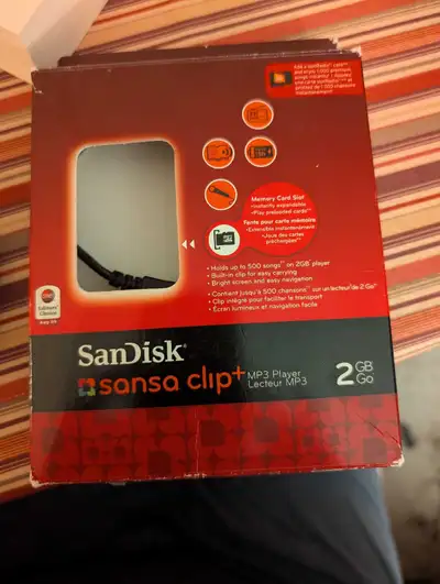 SanDisk Sansa Clip+ 2GB MP3 Player, View more