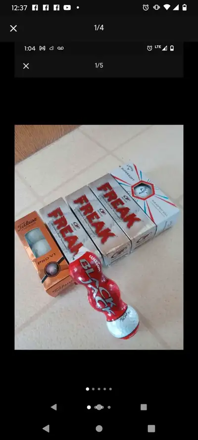 LOT OF NEW SEALED HIGH END GOLF BALLS! ONLY $25 ALL, View more