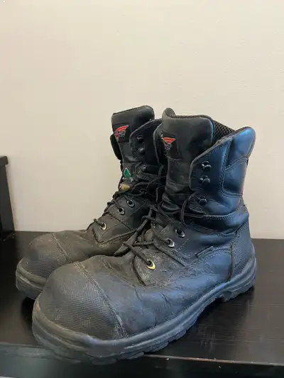 red wing steel toe boots CSA size 10, View more