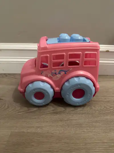 mega block pink car, View more