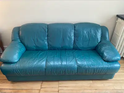 Leather Couch, View more