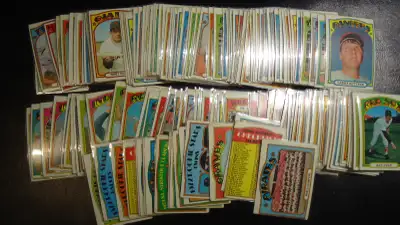1972  topps baseball   starter set  170 diff cards, View more