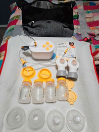 Medela double pump and accessories 