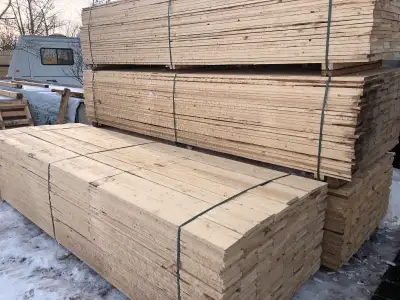 1x6-12’ Mill Run Rough boards for $5.30 plus GST per piece, View more