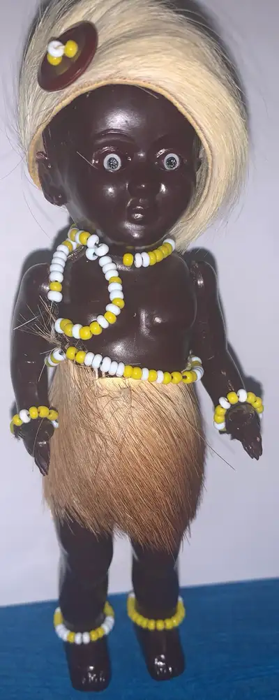 Vintage Original South Africa Zulu Doll, View more