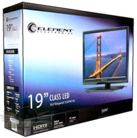 ELEMENT LED 19 INCH TV / MONITOR @ ANGEL ELECTRONICS