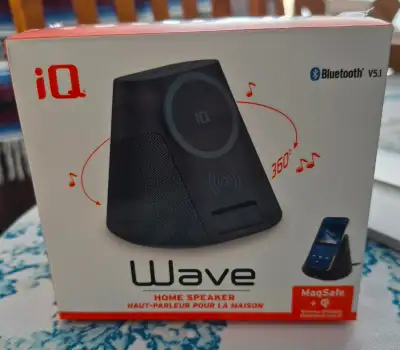 Blue Tooth Home Speaker and wireless phone charger, View more